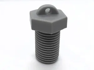 Secret bolt Storage with reverse threads