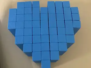 Flexi Heart Print in Place Fidget Toy No Supports