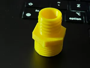 G1/2 to 15mm OD hose adapter