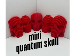 Free to sell Mini quantum skull fidget pocket size