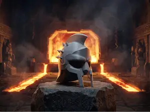 Gladiator Spiked Helmet - Warrior Edition