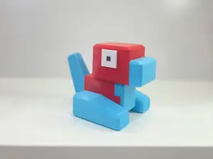 Porygon Pokemon Voxel Multipart