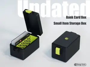 Card Storage Box|银行卡收纳盒|小物件存储盒|Card Organizer