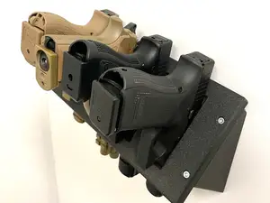 Wall pistol rack urban (Glock, Beretta, Sig)