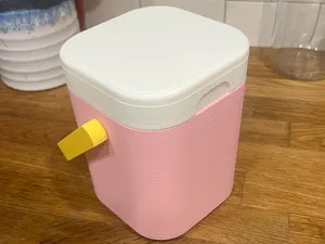 Retro 4 Cans Mini Cooler – Fully Parametric