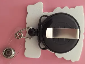 Badge Ears - Badge Reel removable keyring
