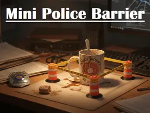 Mini Police Barrier – Office Crime Scene