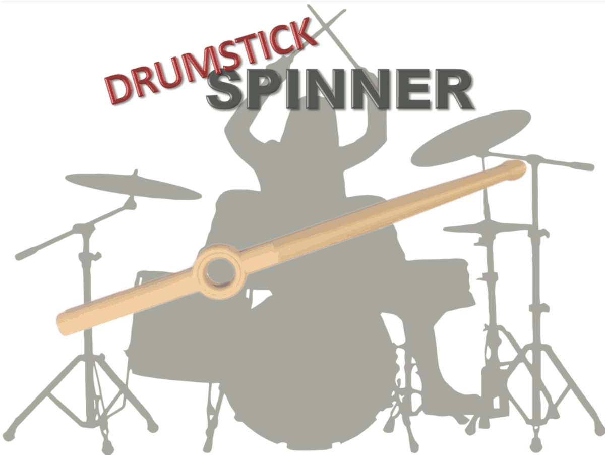 Drumstick spinner - Integrated Bearing fidget
