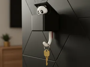Panda key hook (pop-up)