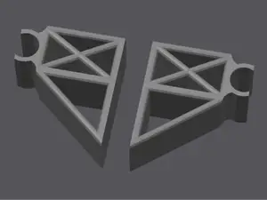 Fasteners for shelving to the wall