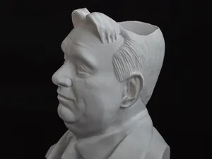 Viktor Orban Toiler Brush Holder - No Supports
