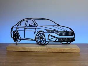 Skoda Octavia RS Wall Art / Silhouette