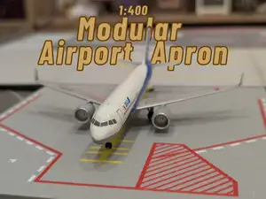 Modular Airport Apron & Helipad(1:400)