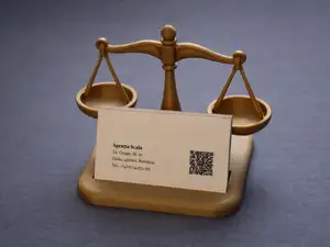 Lawyer Business Card Holder