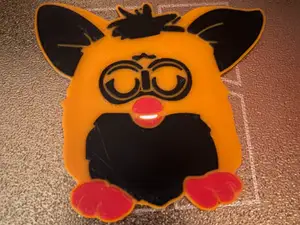 Furby keychain