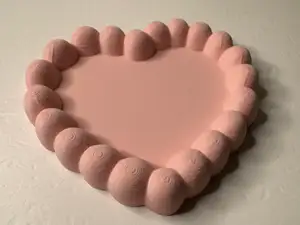 piattino cuore