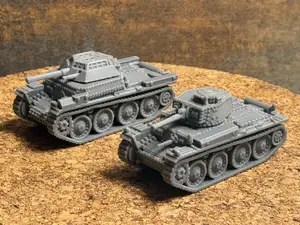 Panzer 38(t) (+Scout Version) - Pz38轻型坦克(+侦察型)