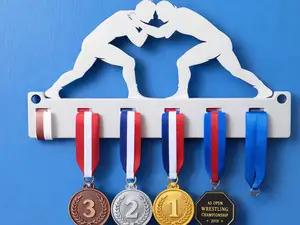 Wrestling Medal Hanger