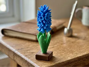 Hyacinth Flower – Decorative Floral 3D Printing
