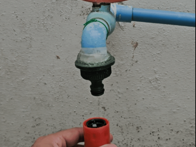 Garden Tap Adapter for PVC Pipe to Hose Connector