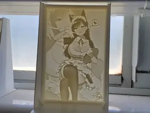 Maid Atago Lithophane