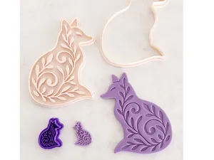 Fox Design for both Clay and Cookie Cutter