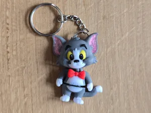 Tom cat | Tom and Jerry flexi keychain