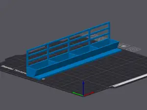 1/64 Cattle Feed Bunk