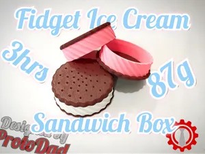 Fidget Ice Cream Sandwich Box