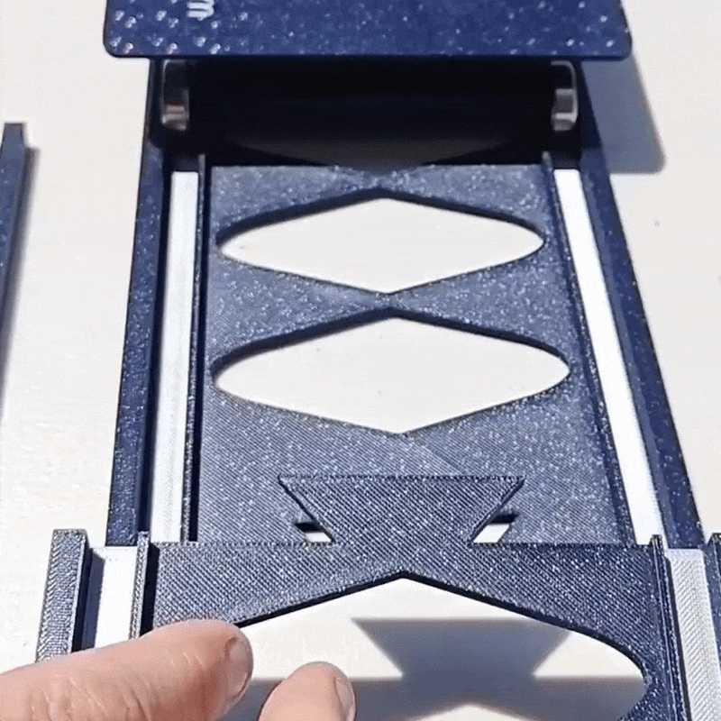 The Game Slider - Tabletop Card Game Rail System