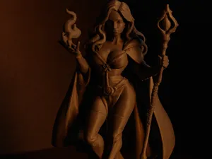 DND – Flamebound Arcane Witch