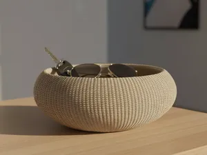 Modern Knitted Bowl