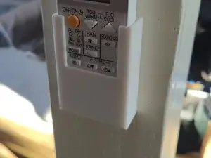 Mitsubishi AC Remote Wall Holder | Mount