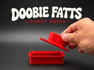 Doobie Fatts Blank Donut Press V3 | Multi-Sizes