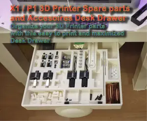 X1 / P1 3D printer parts and accessoires drawer