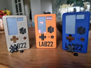 Retro Pixel Game Console