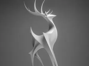 Moderner Mythron deer