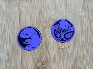 Ekans Evolution Coin (Pokemon Gen1)