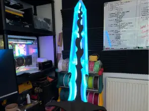 Demon Monarch sword Solo Leveling Anime with LEDs