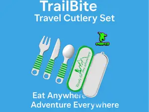 TrailBite – Travel Cutlery Set
