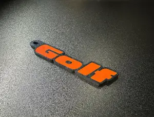 Volkswagen Golf Keychain