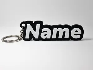 Parametric Customizable Name Keychain Creator