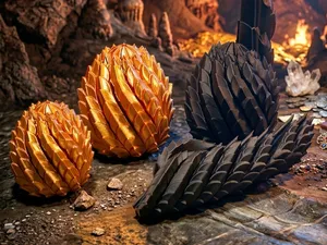 Twisted Spiral Dragon Egg