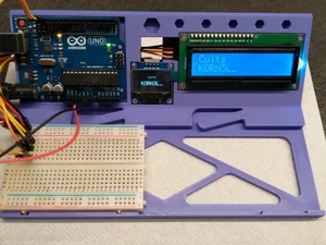 Arduino Uno beardboard stand