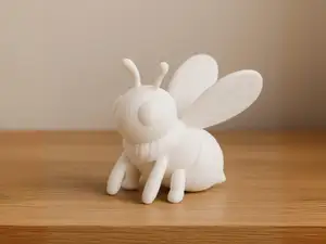 Cute Bee Figurine – 3D Printable Model
