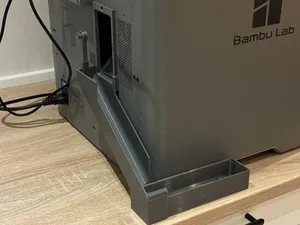 P2S/P1S Side-Mounted Poop Chute with Removable Bin