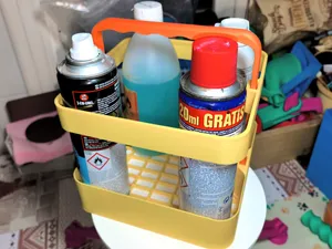 Cesta para Latas de Lubricantes y Pinturas