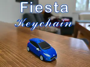 Ford Fiesta (2009) Keychain (working wheels)