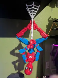 Dummy 13 Spider-Man webbing