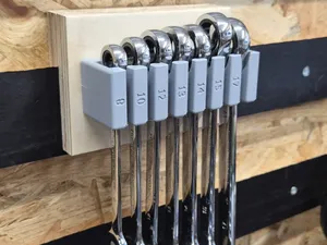 Ring - Maulschlüssel Wrench Halterung SW 8 - 17